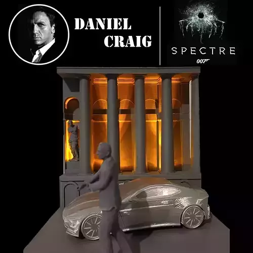 James Bond 007 - Spectre 3D print model