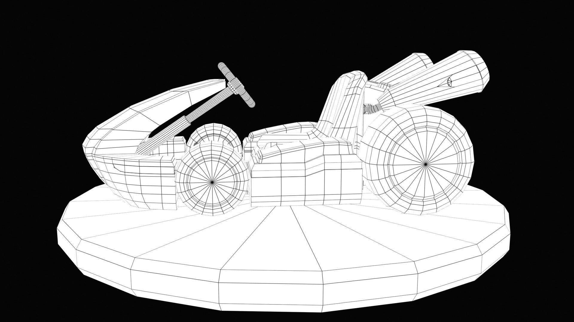 Mariobros Luigi Kart Low-poly 3D model_52