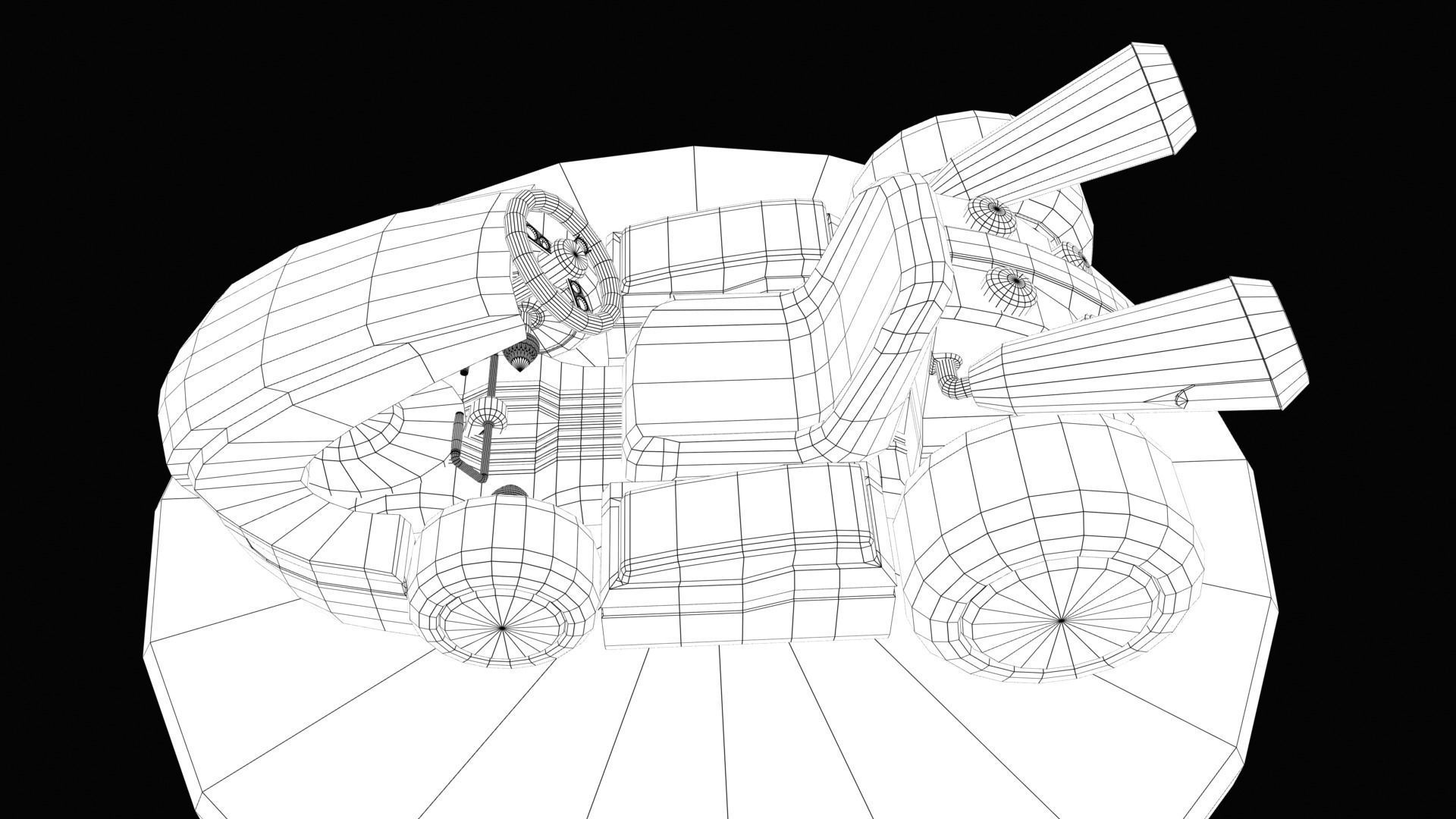 Mariobros Luigi Kart Low-poly 3D model_49