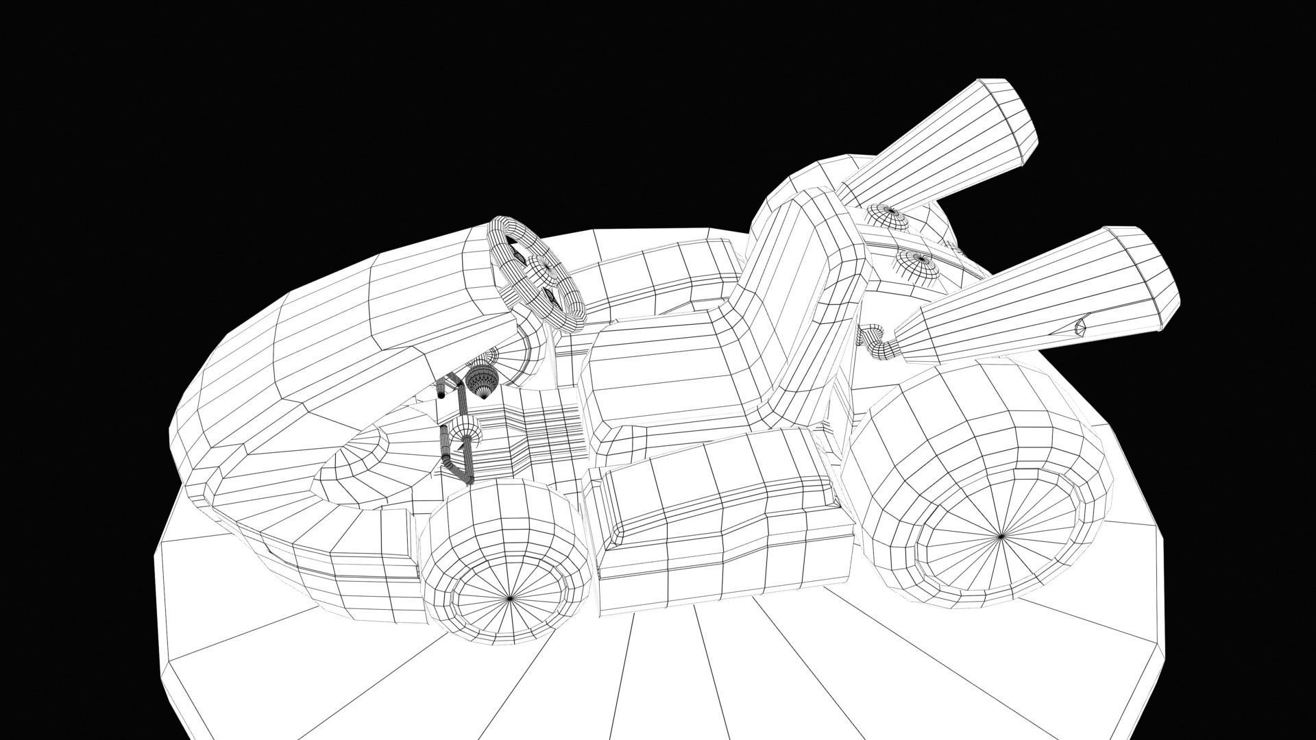 Mariobros Luigi Kart Low-poly 3D model_43