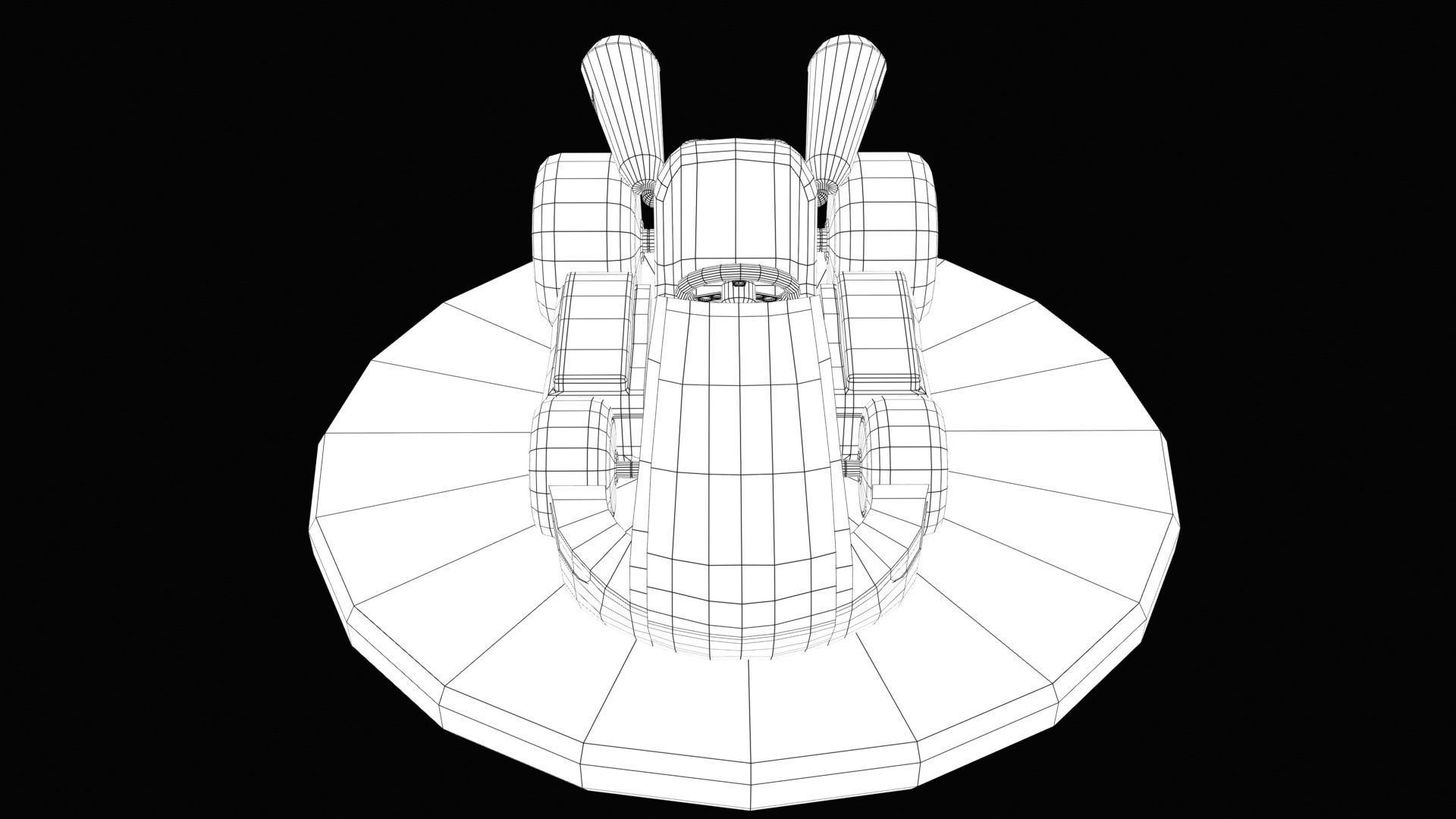 Mariobros Luigi Kart Low-poly 3D model_47