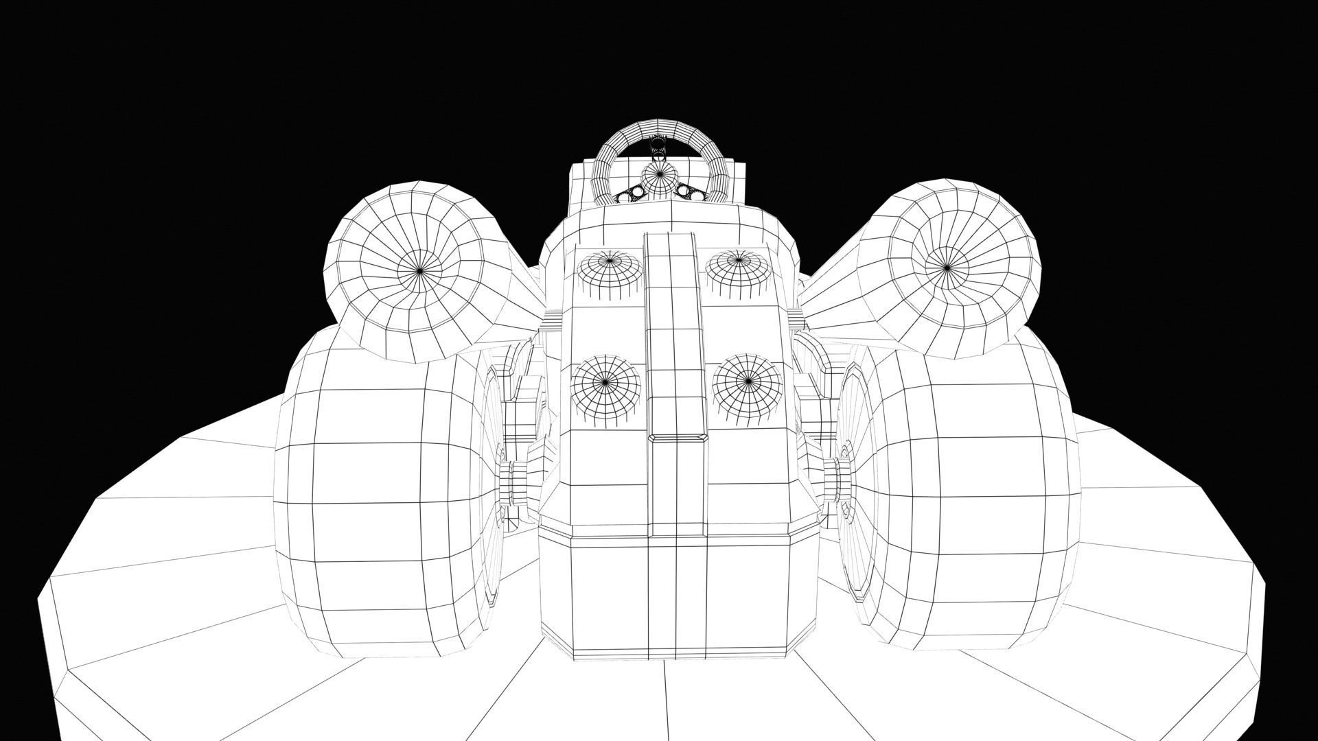 Mariobros Luigi Kart Low-poly 3D model_51