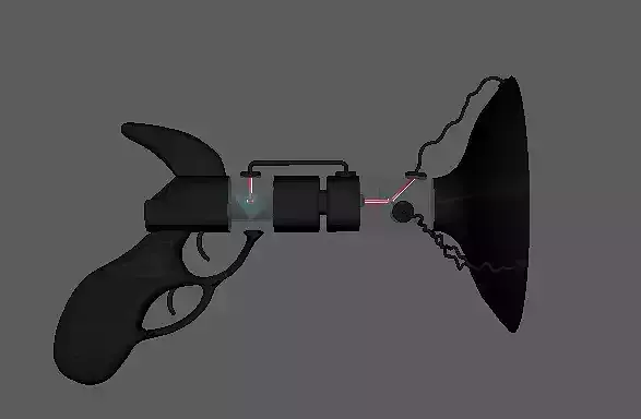 RayGun gun with light