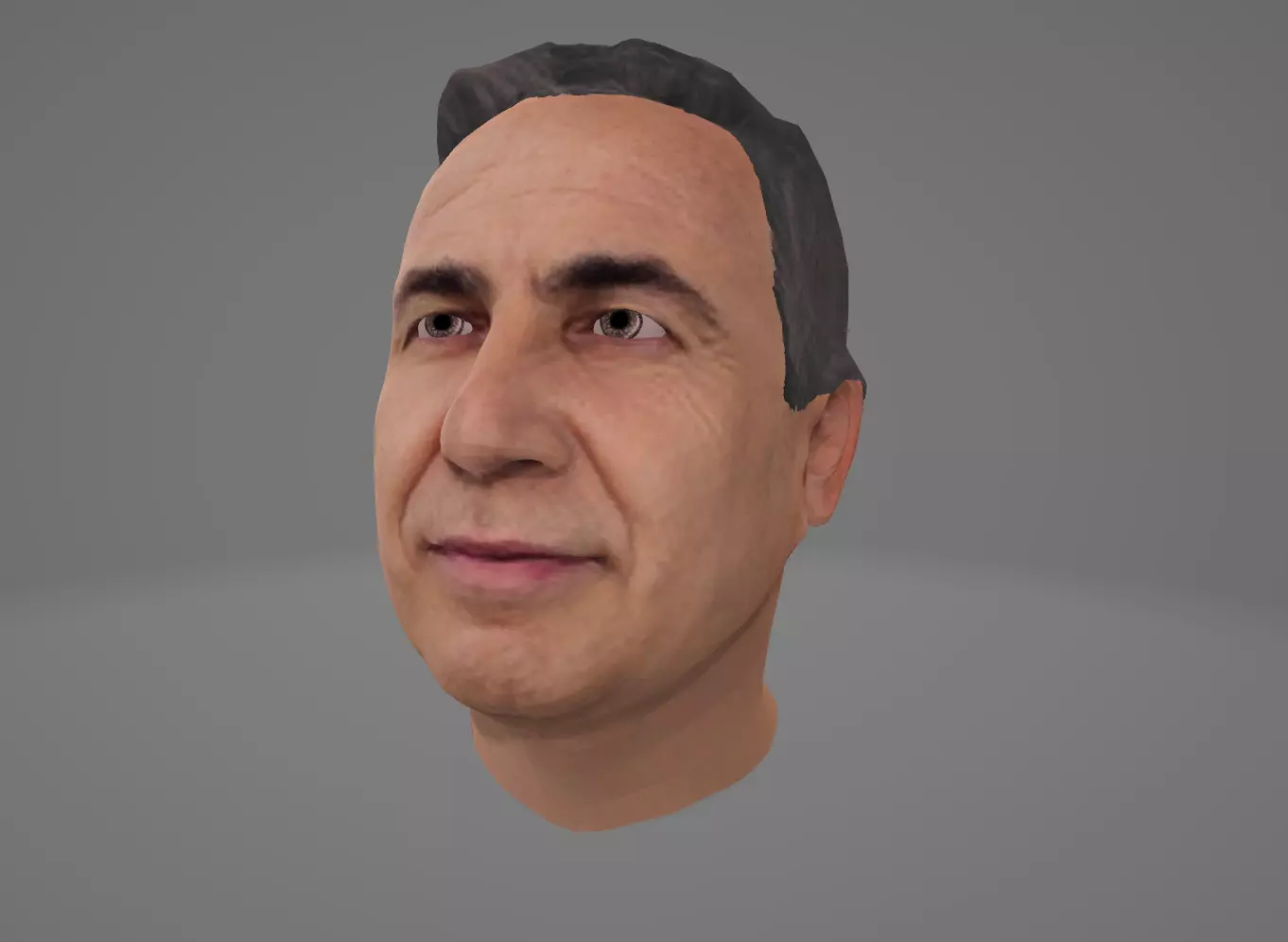 Mansur Yavas 3D Model - Turkish Politician Ankara Mayor 3D model