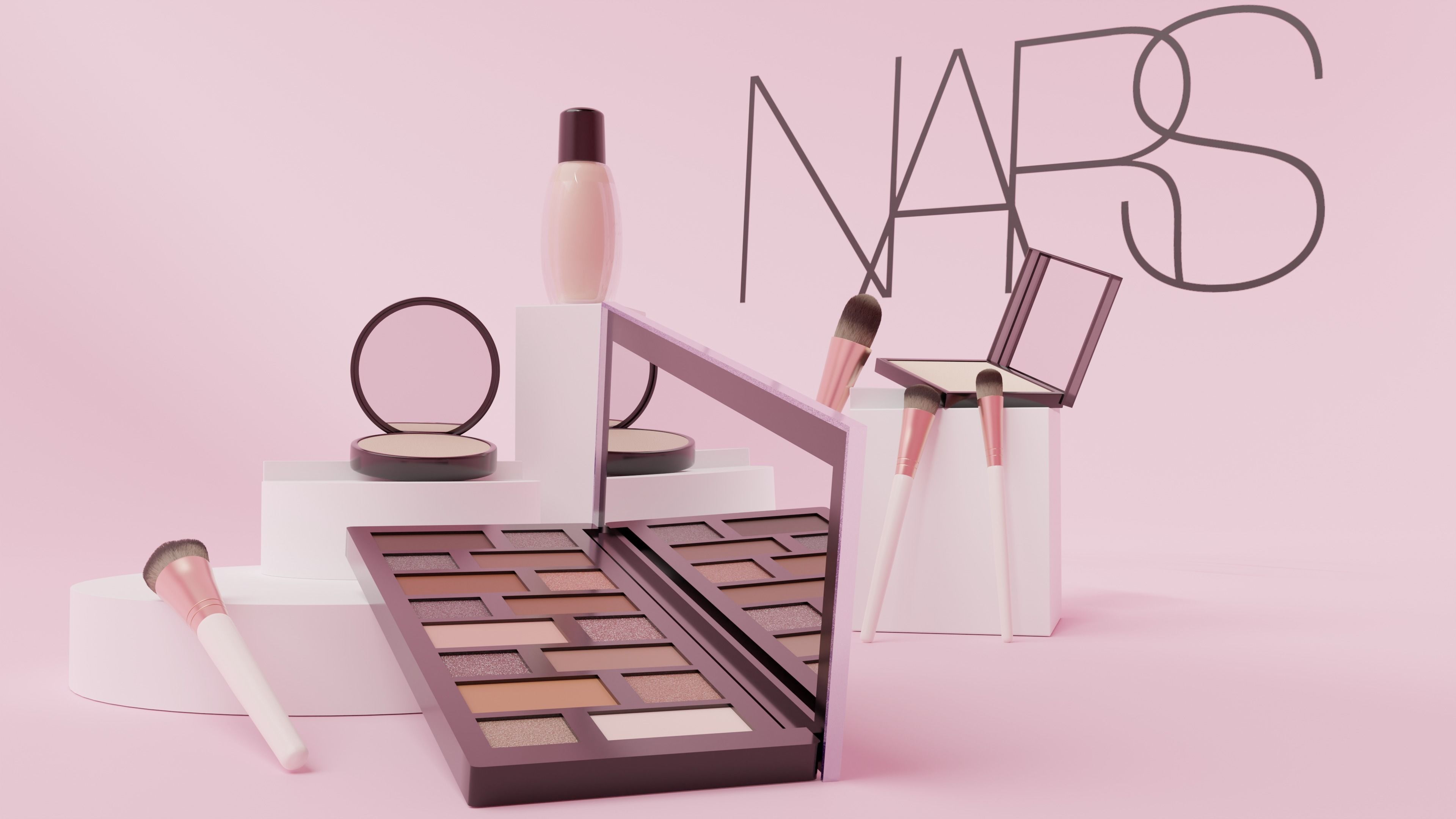 Beauty Products - Product Design 3D model_2