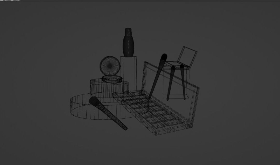 Beauty Products - Product Design 3D model_7