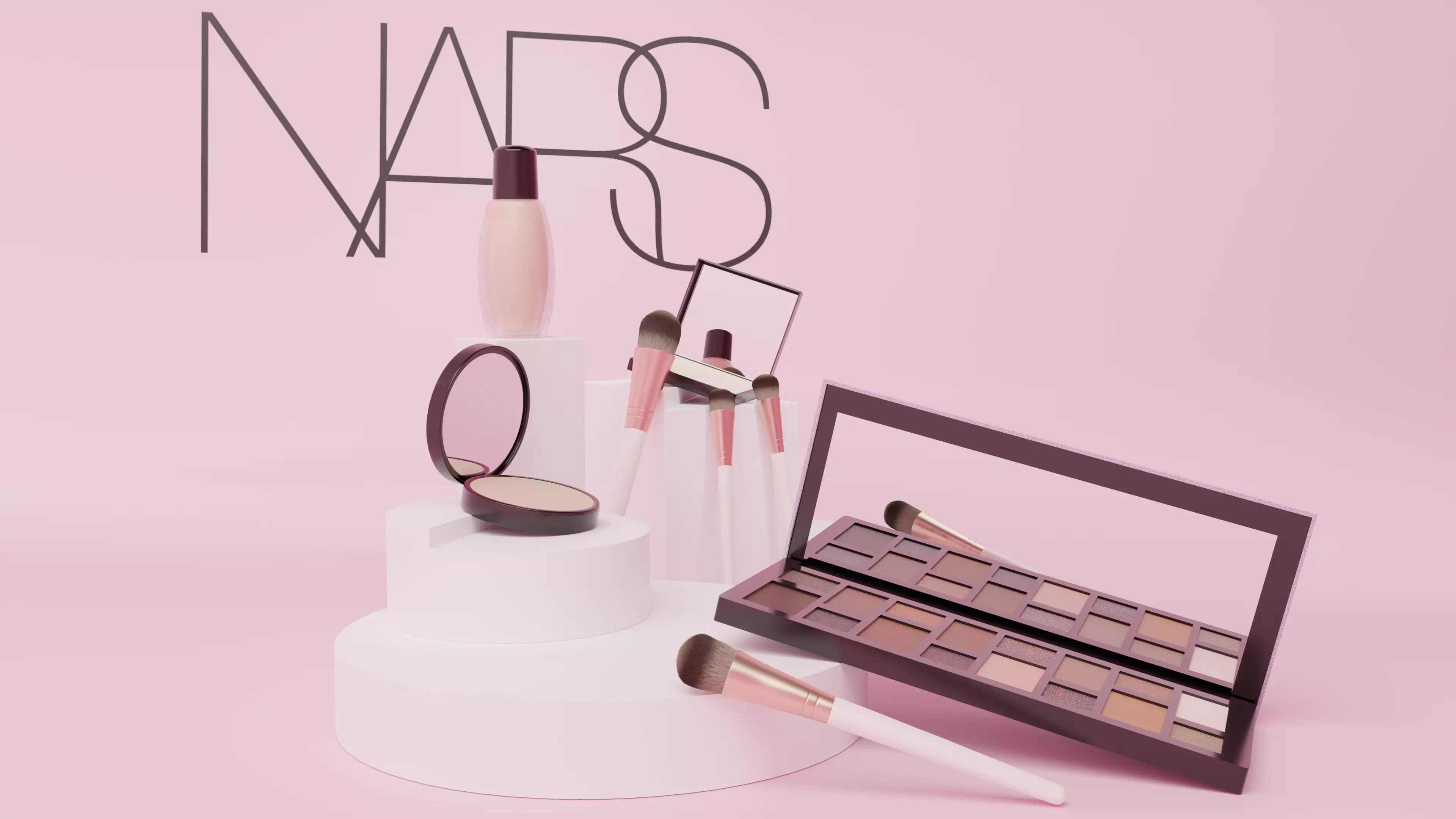 Beauty Products - Product Design 3D model_0