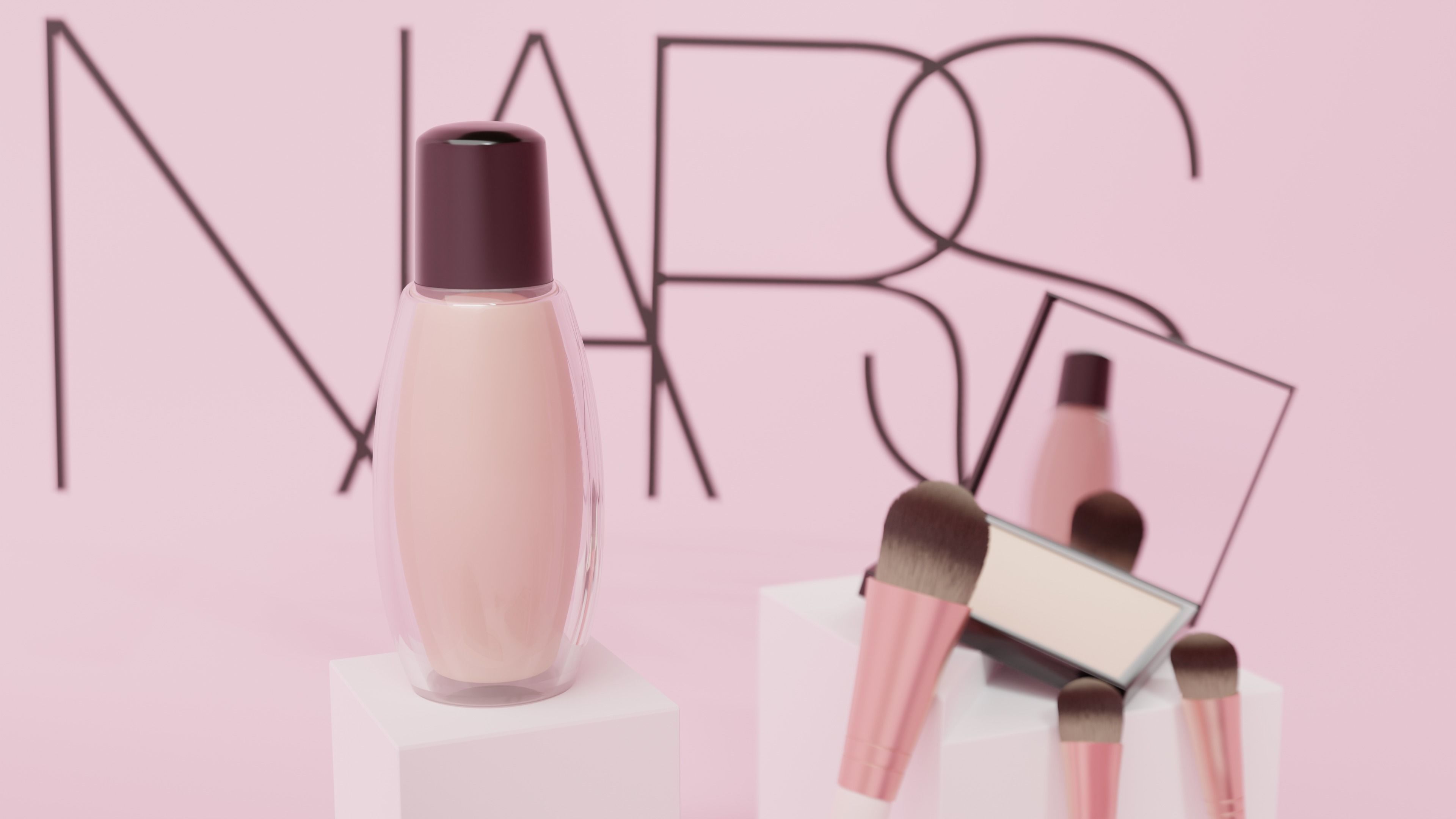 Beauty Products - Product Design 3D model_5