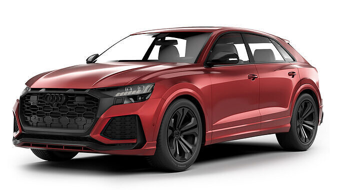 Audi Q8 RS 2020 3D model