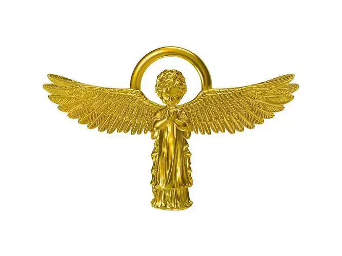 Imitation angel pendant