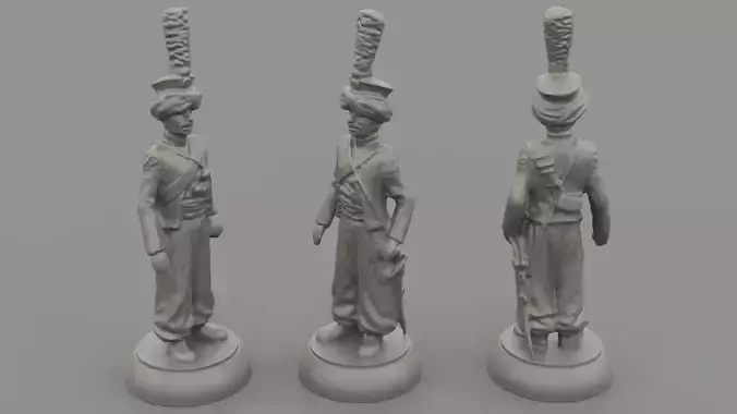 Lead soldier 3D print model