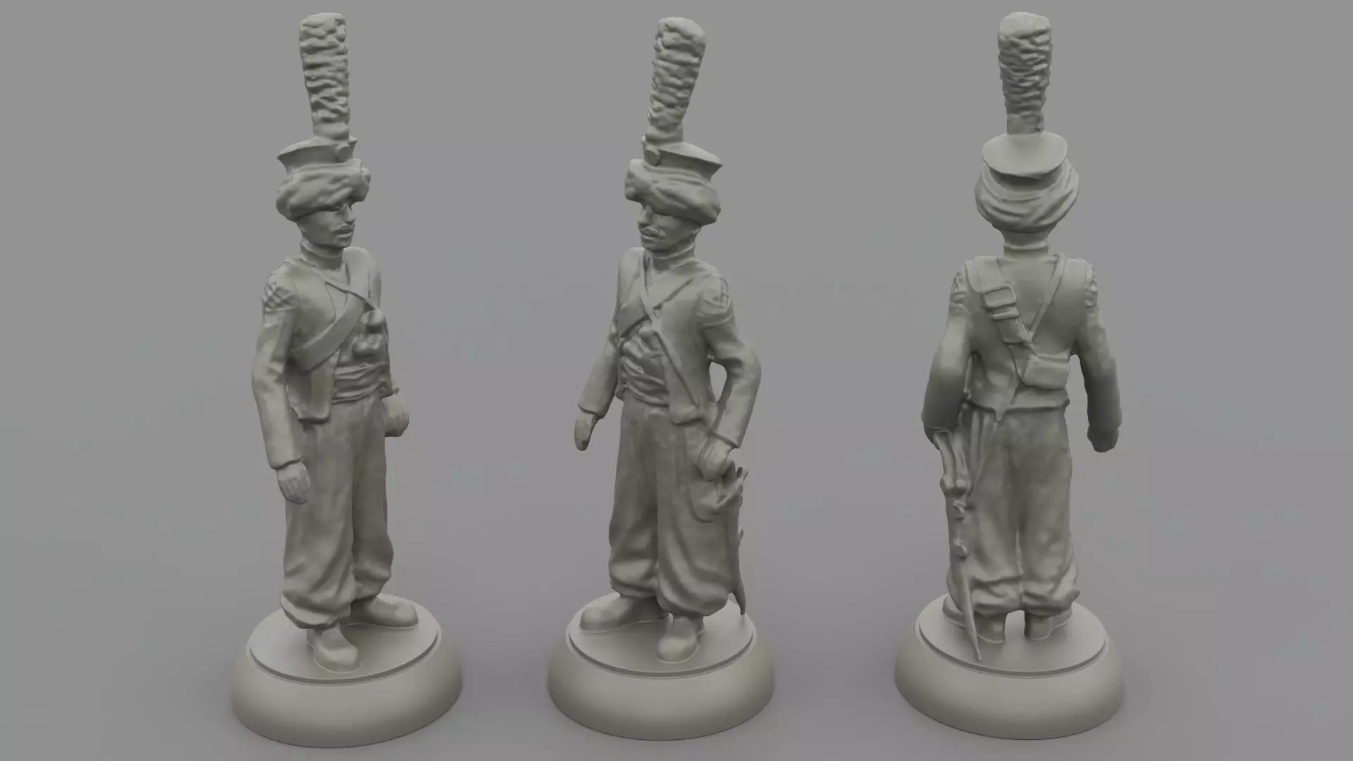 Lead soldier 3D print model