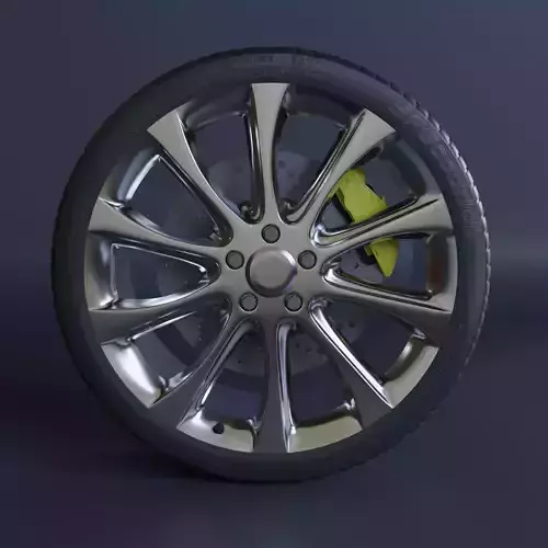 Luxury car wheel
