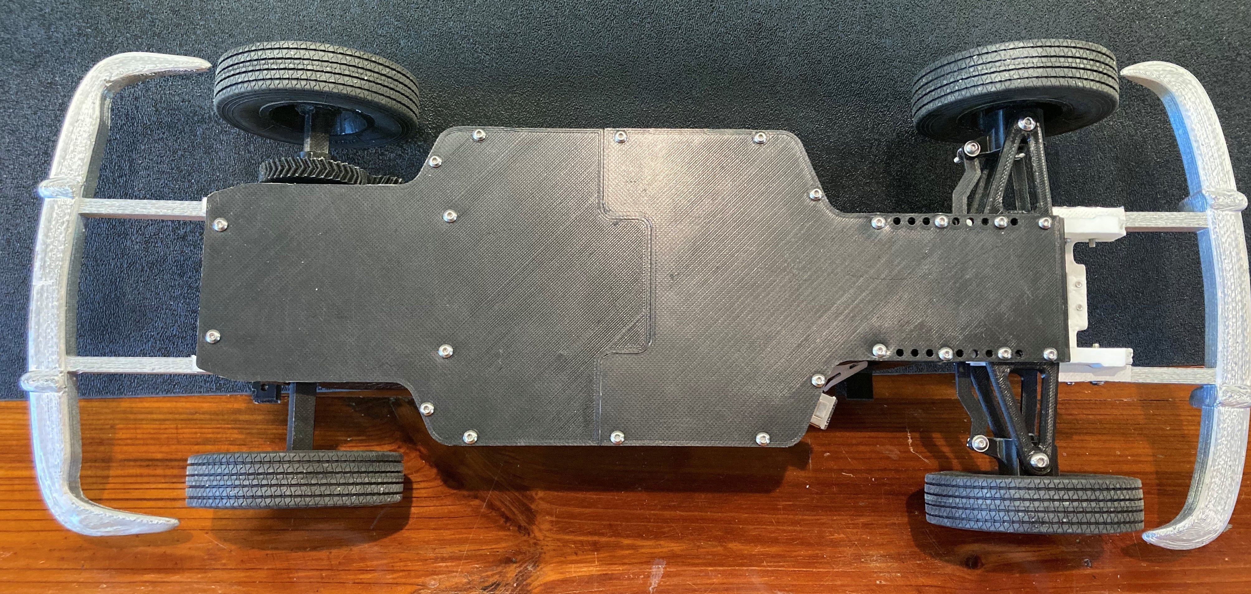 8th Scale RC Volkswagen Karmann Ghia files and instructions 3D print model_3