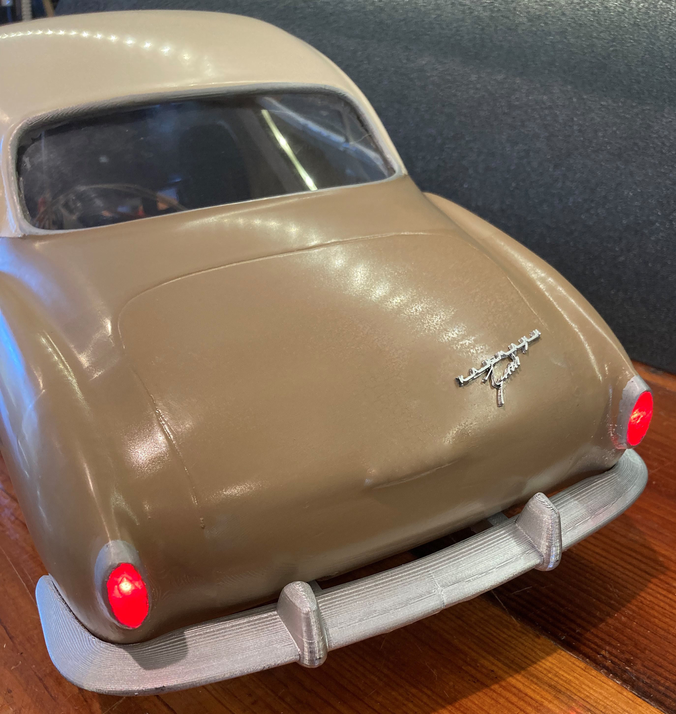 8th Scale RC Volkswagen Karmann Ghia files and instructions 3D print model_5