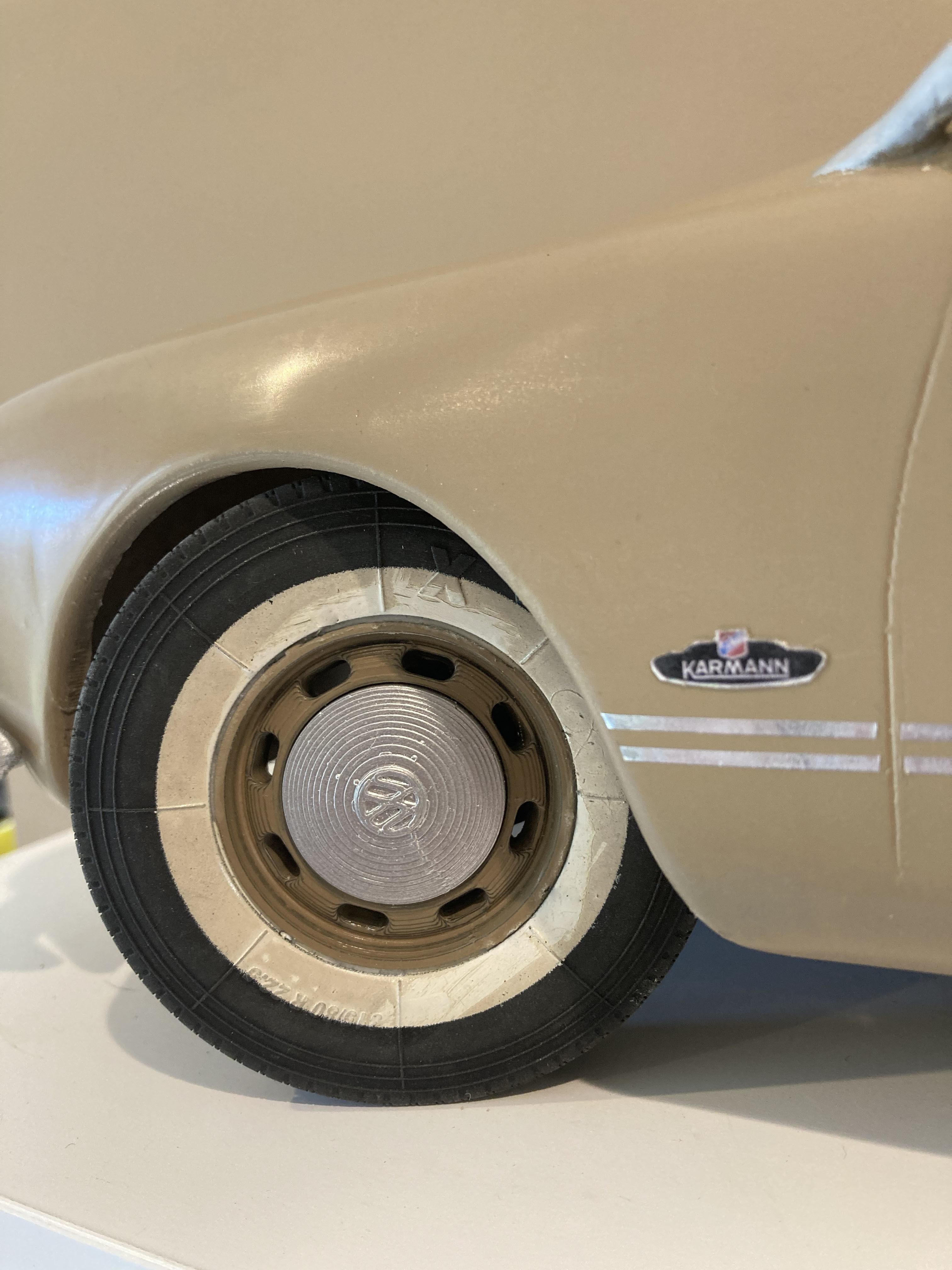 8th Scale RC Volkswagen Karmann Ghia files and instructions 3D print model_6