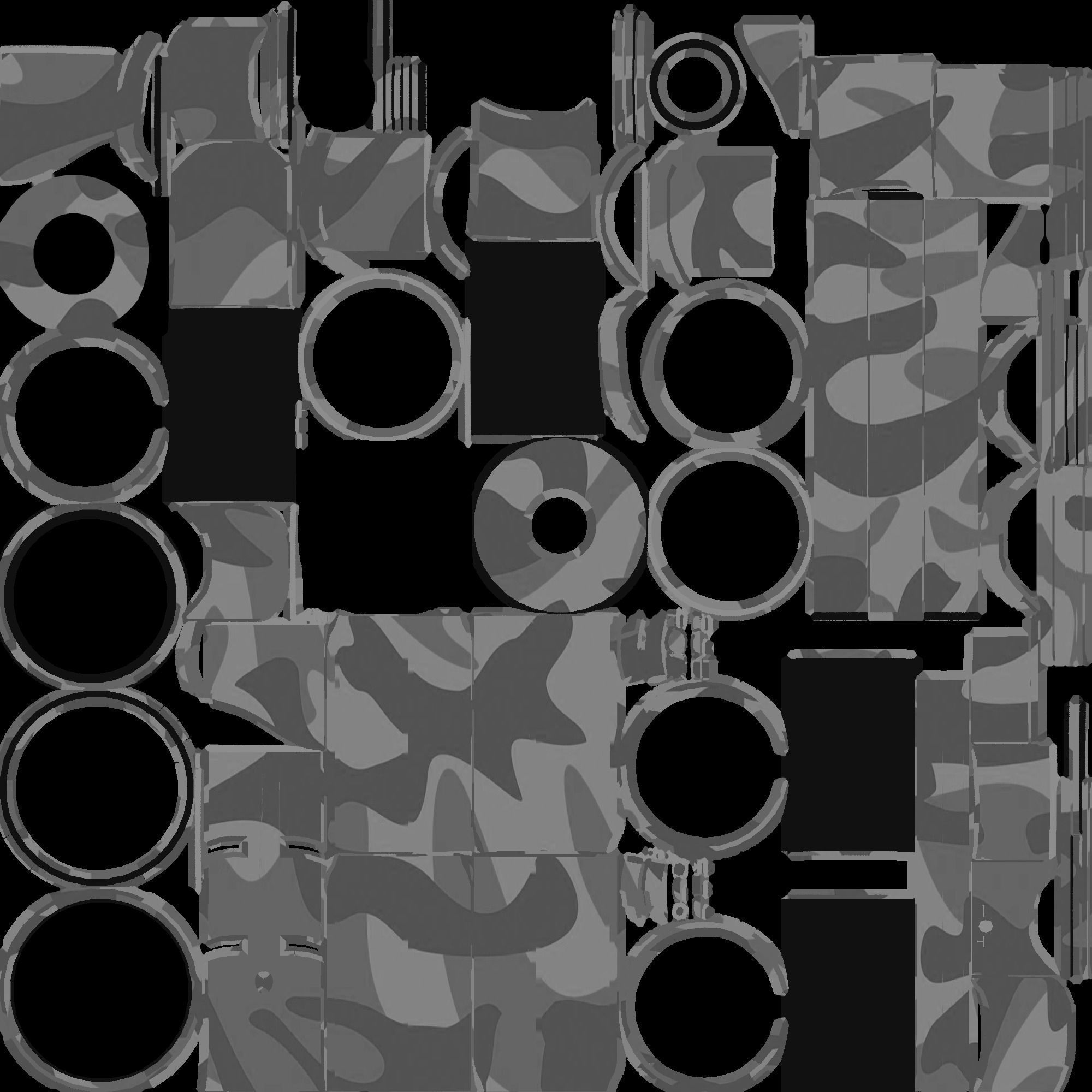 military monocular Free 3D model_14