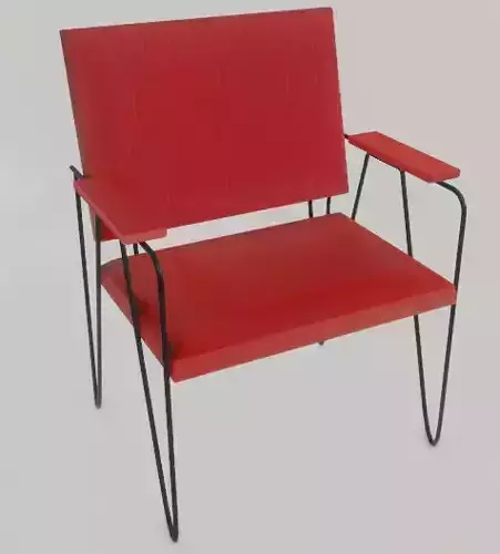 Red Armchair
