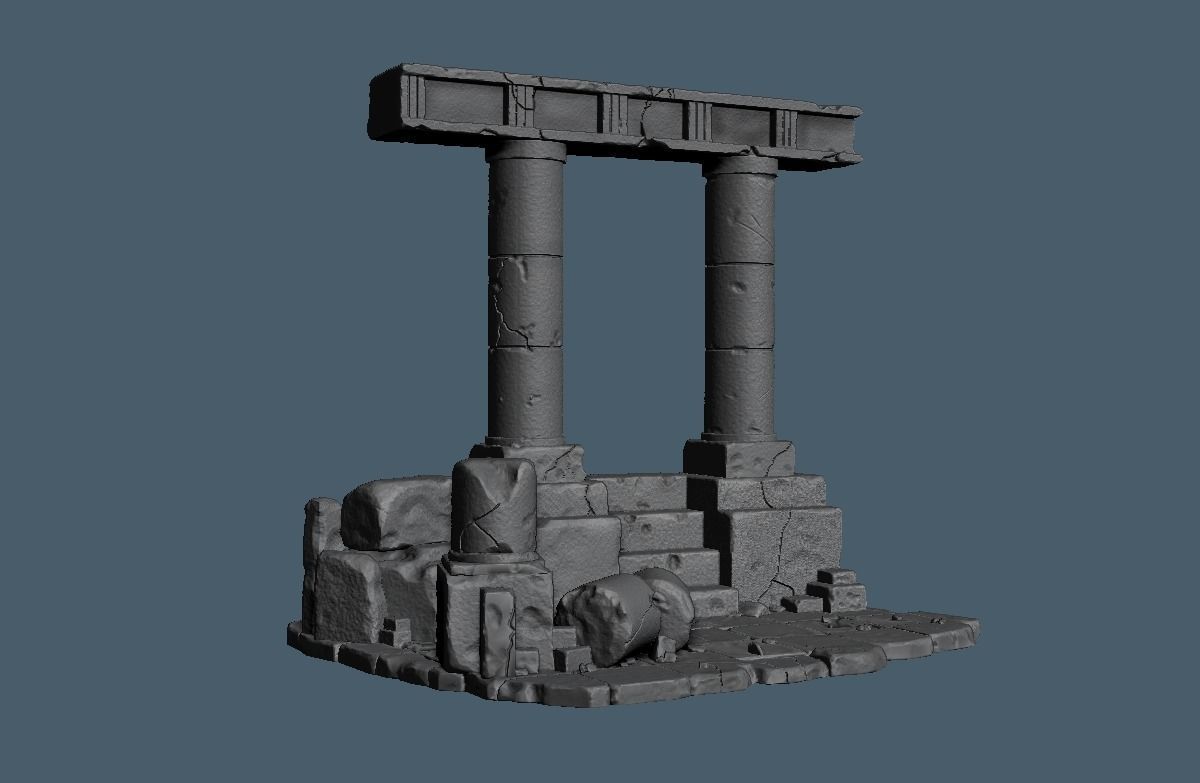 Base Para Modelo 3d Cavaleiros do Zodiacos 3D print model_5