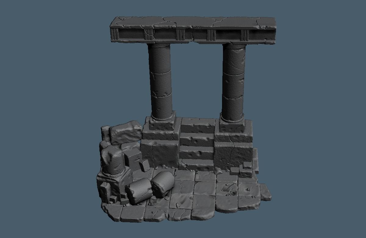 Base Para Modelo 3d Cavaleiros do Zodiacos 3D print model_4