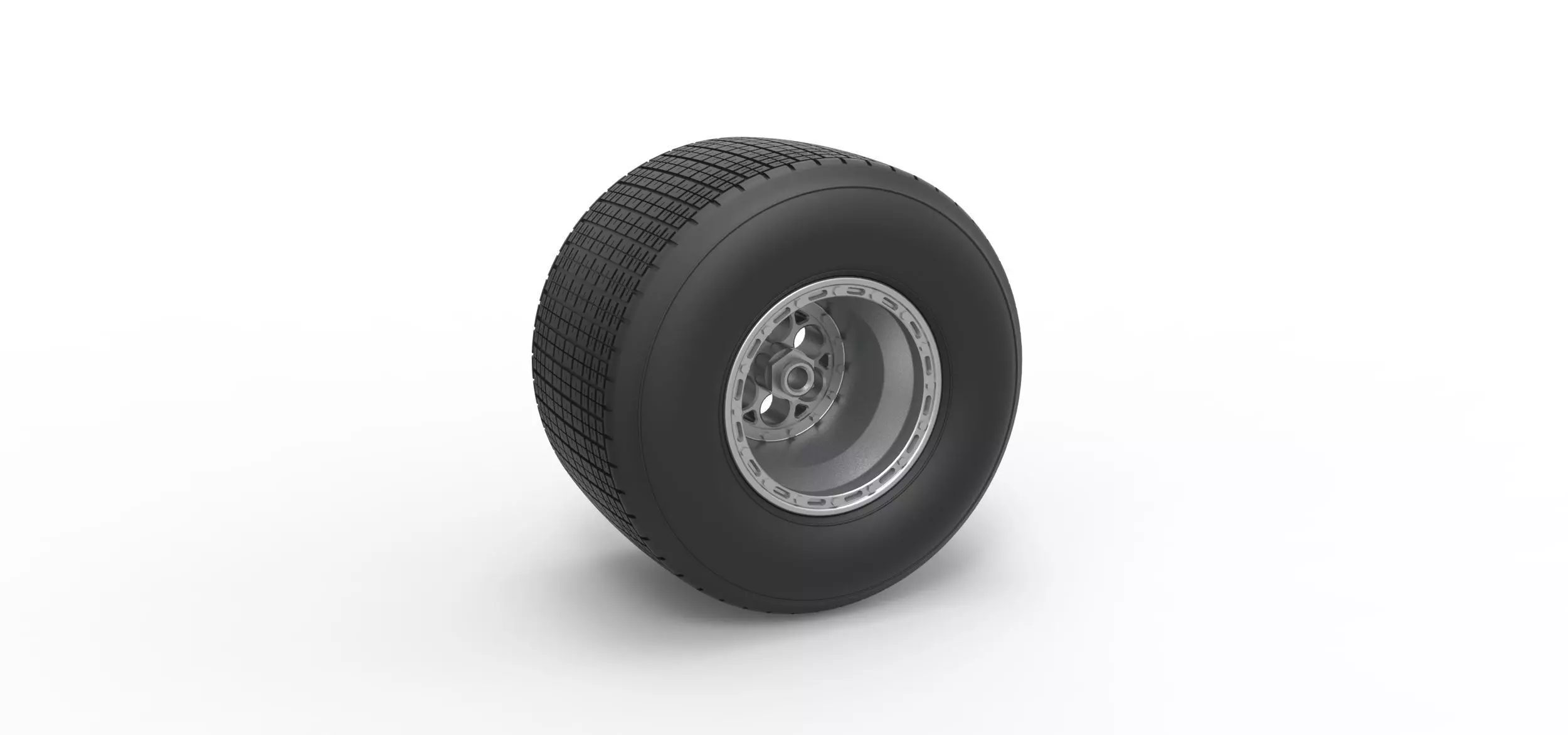 Rear wheel from Sprint car Version 2 Scale 1 to 25 3D print model_0