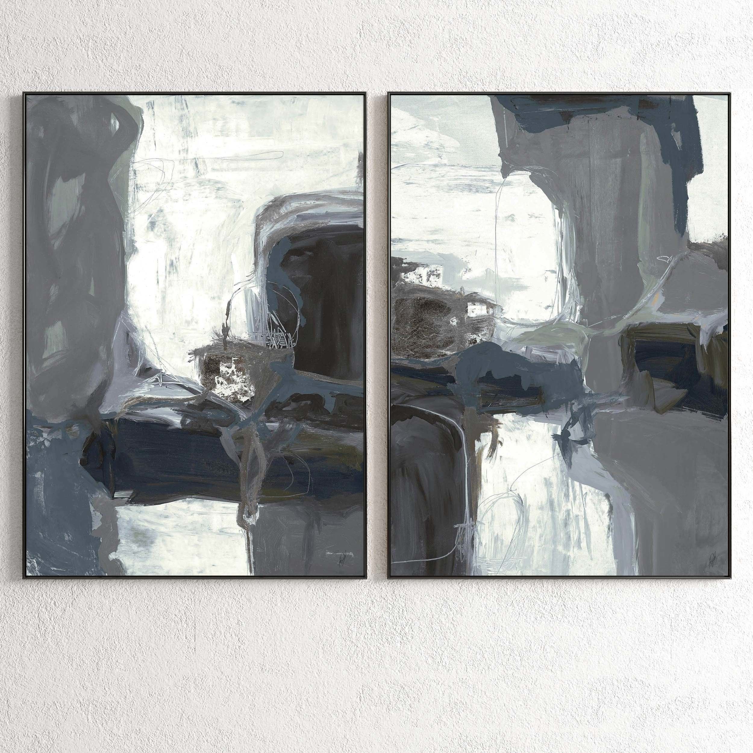 Plaster Two Photo Frame 101 Low-poly 3D model_1