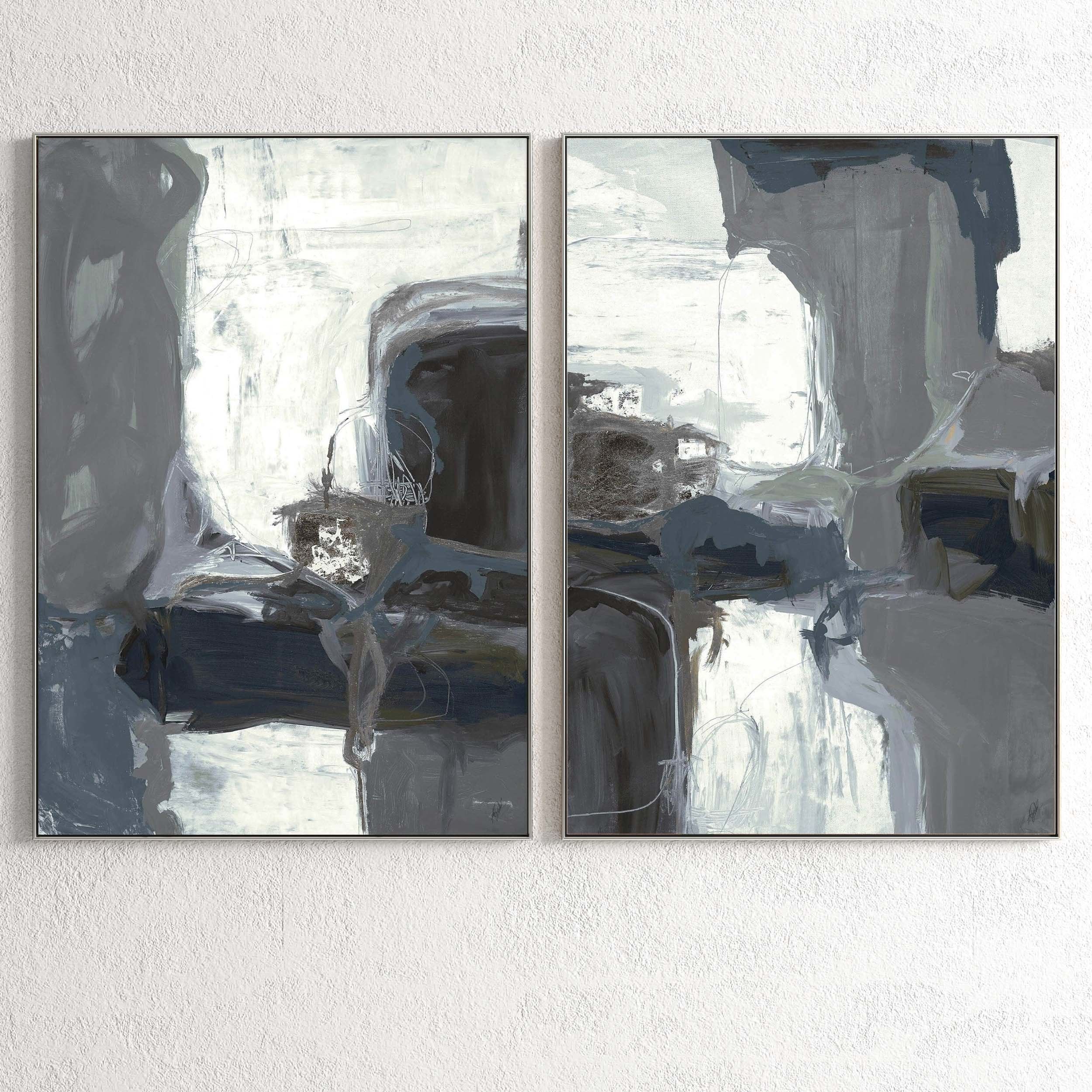 Plaster Two Photo Frame 101 Low-poly 3D model_2