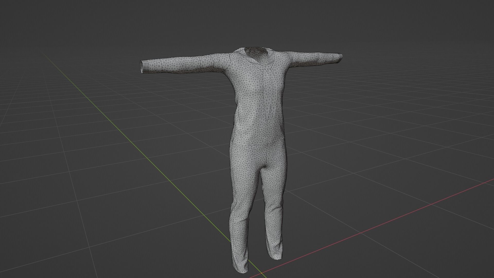 Sailor Man Low-poly 3D model_7