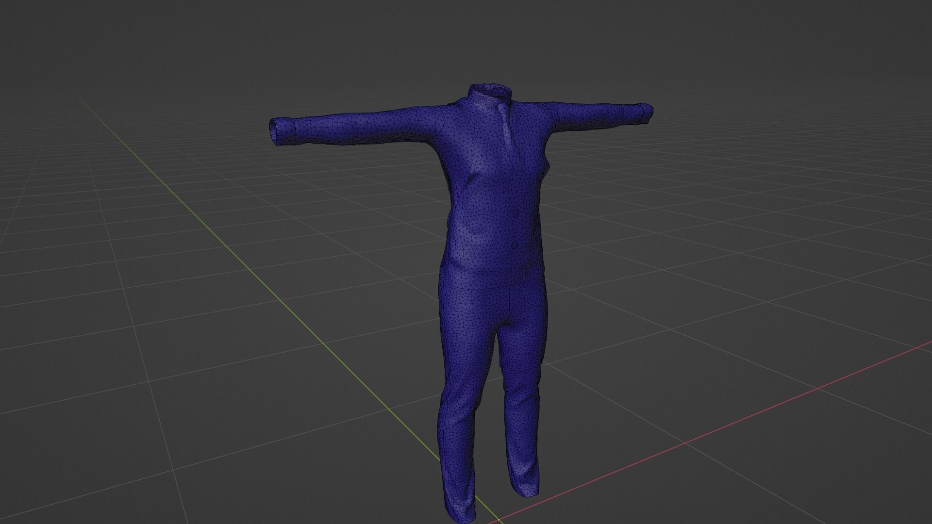  Air Steward Man - Hostess 3D model_7