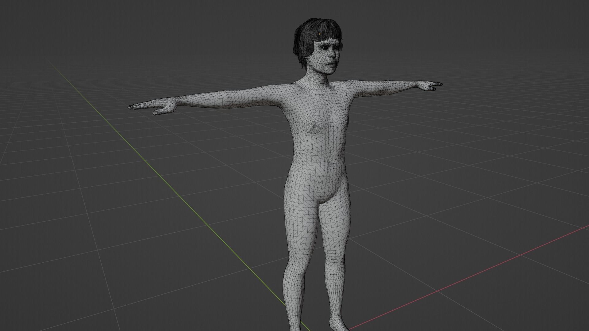  Air Steward Man - Hostess 3D model_8