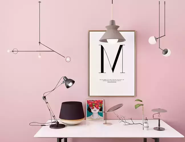 High-quality lighting fixture models for modern interiors 