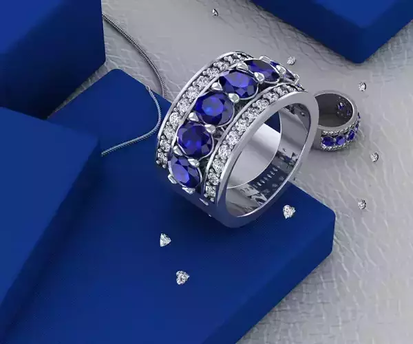 Wedding ring ready to print