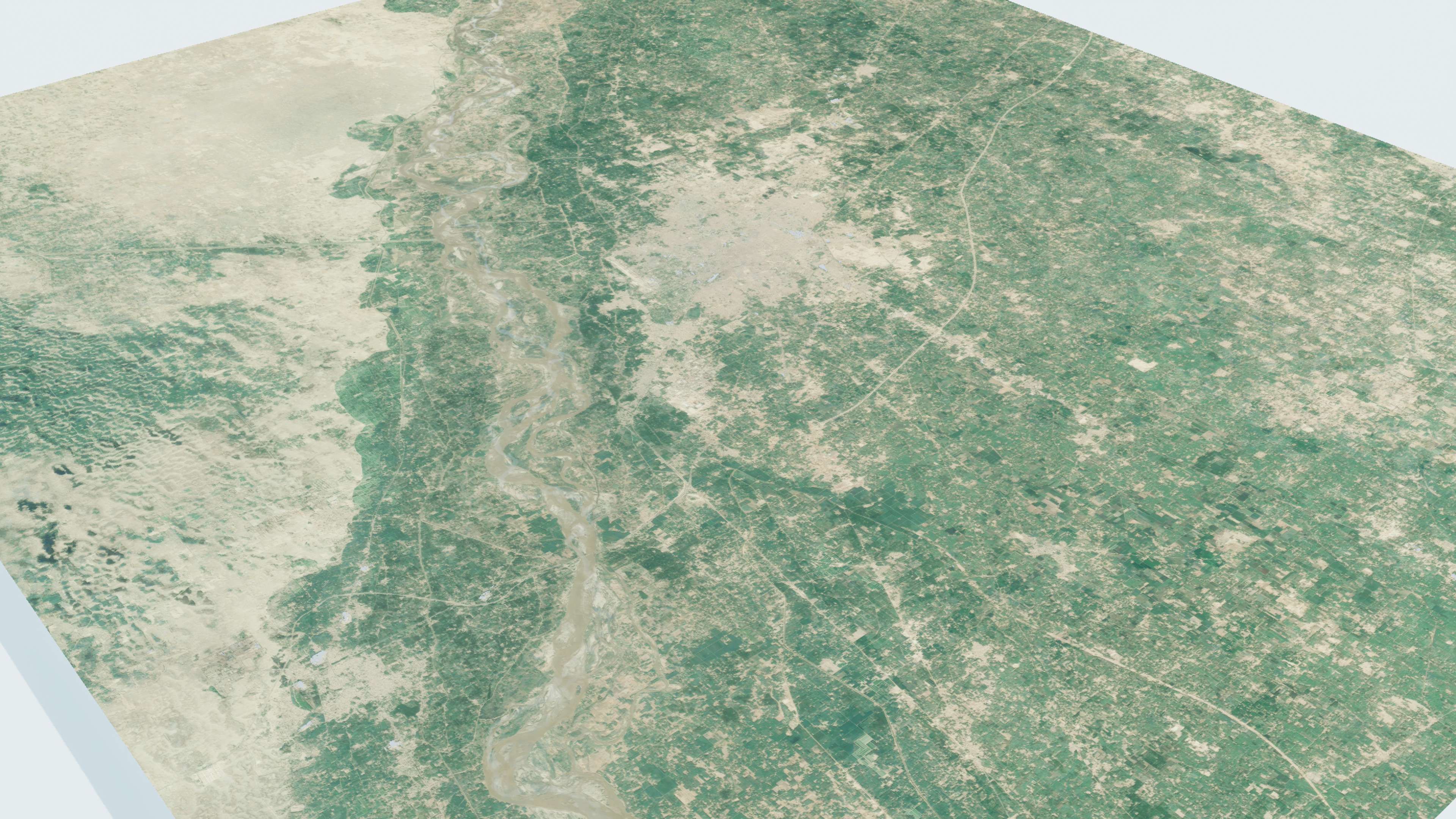 Multan Pakistan City Landscape 3D Model 3D model_5