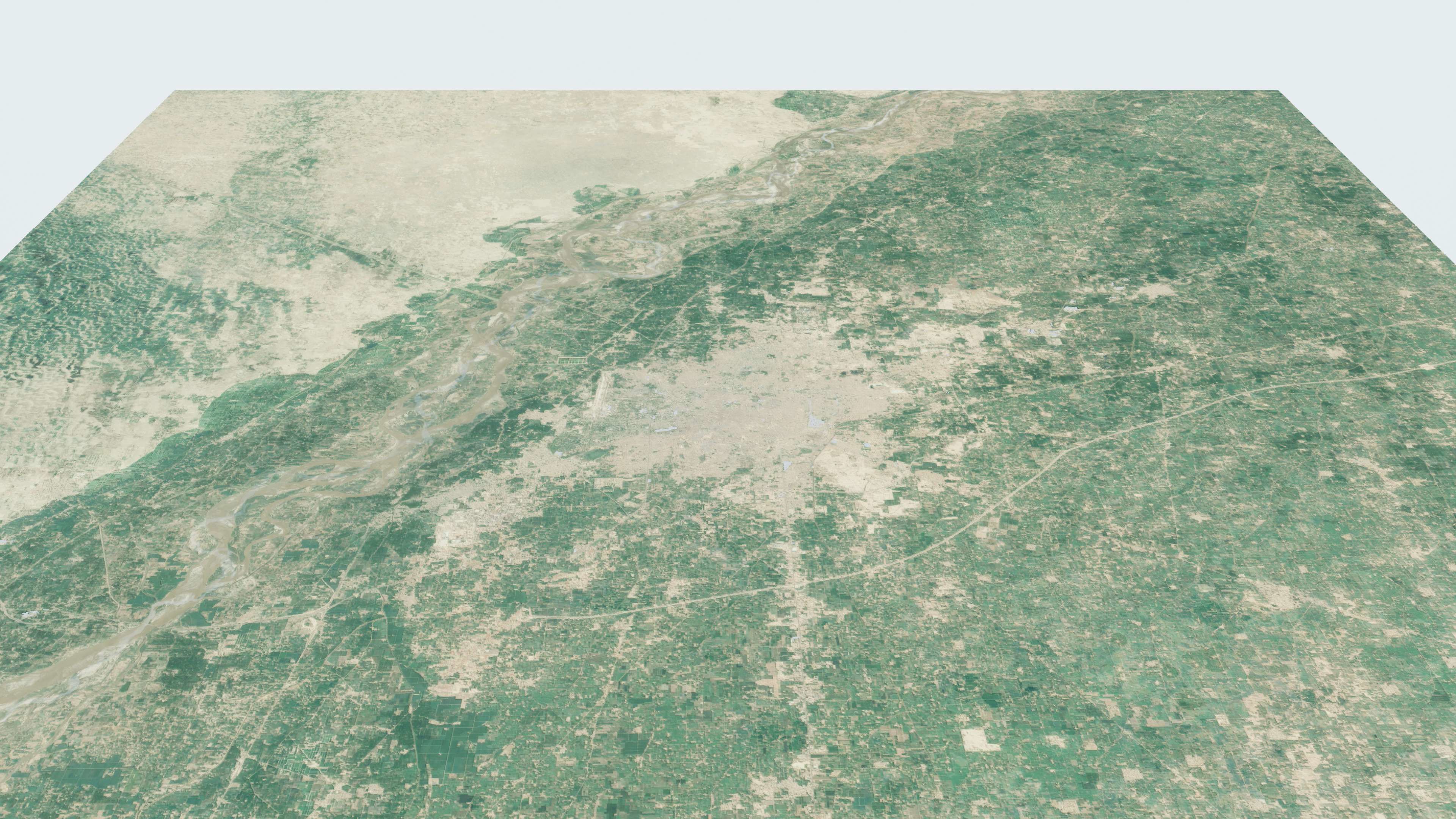 Multan Pakistan City Landscape 3D Model 3D model_6