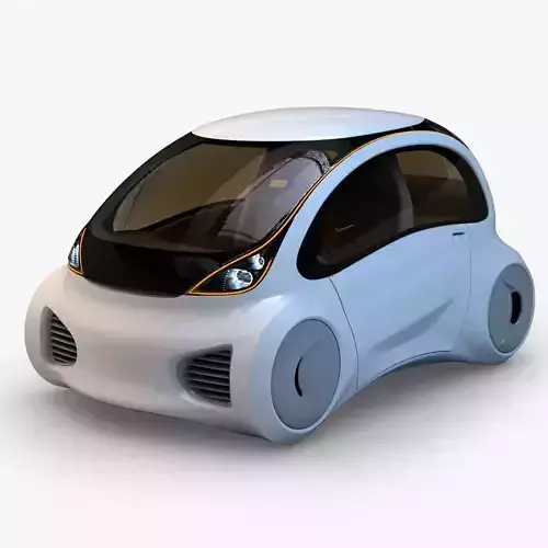 Kancil EV-1 3D model Kancil EV-1 3D model