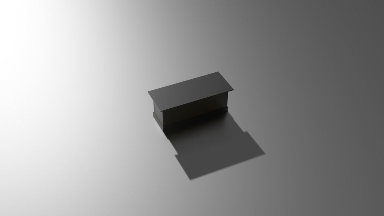 City house low-poly Low-poly 3D model_17