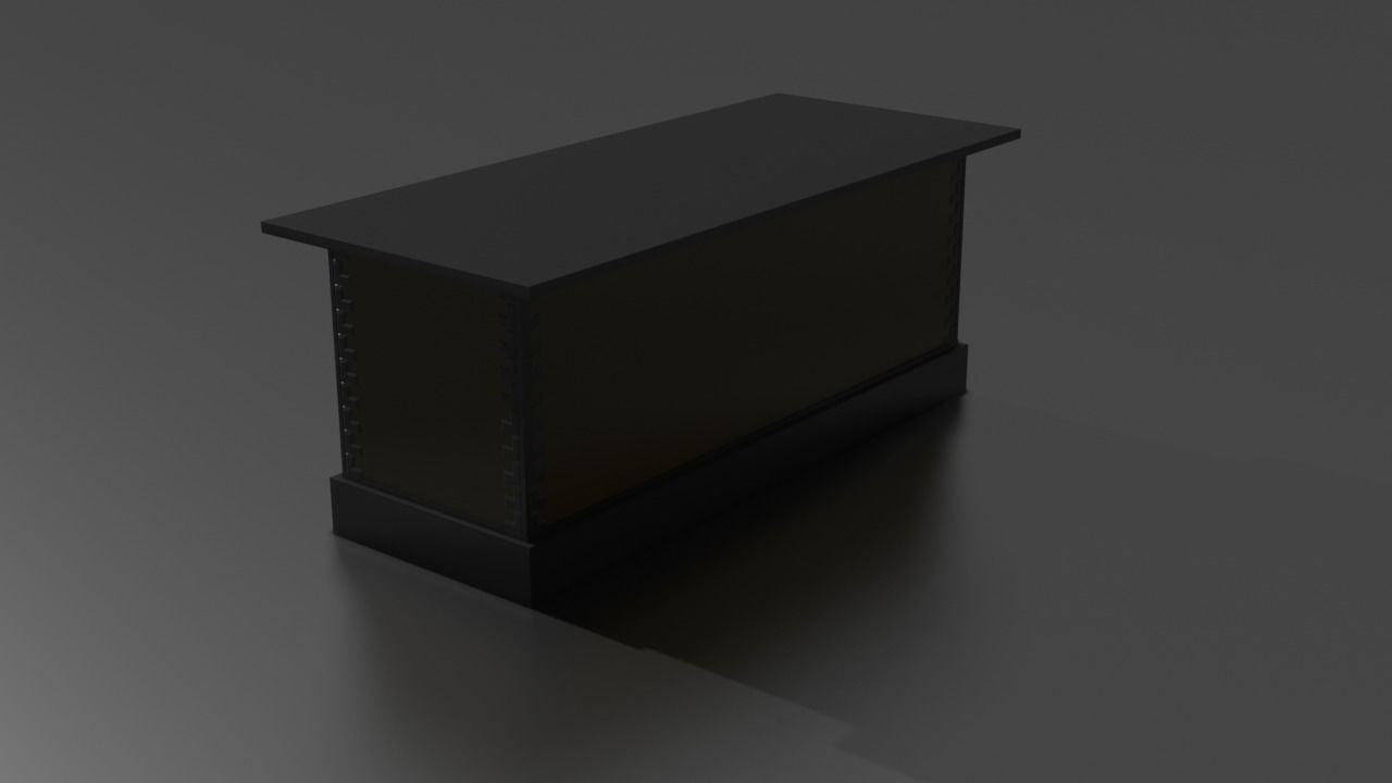 City house low-poly Low-poly 3D model_3