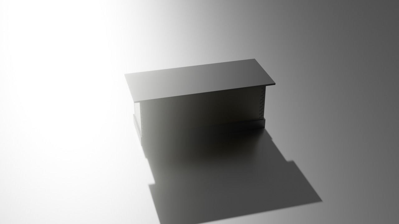 City house low-poly Low-poly 3D model_13