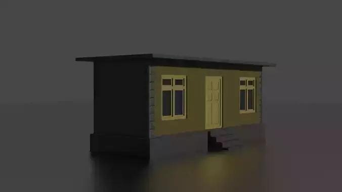 City house low-poly