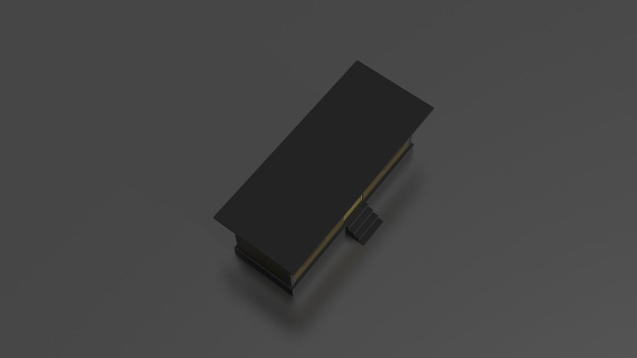 City house low-poly Low-poly 3D model_12