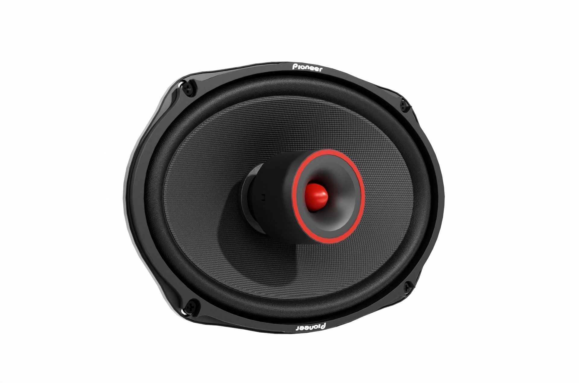 Subwoofer 6x9 3D model_2