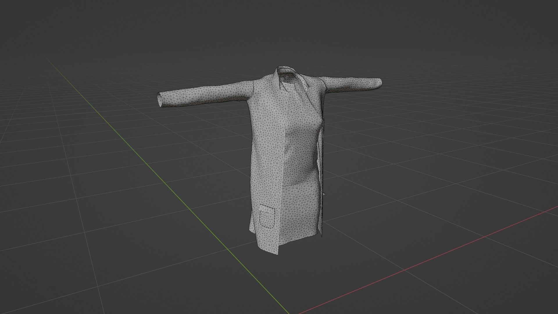 Doctor Woman Low-poly 3D model_7