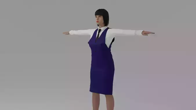 Stewardess Woman