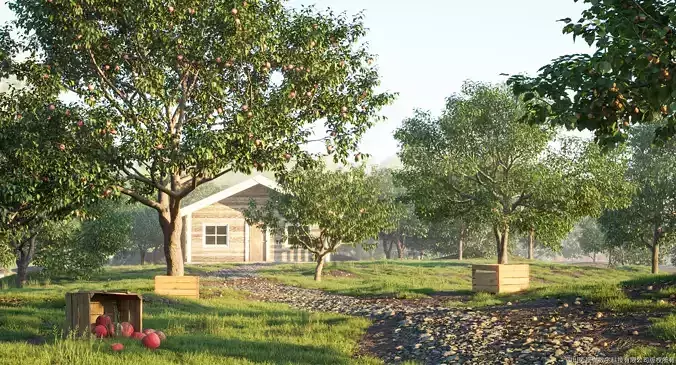 Maxtree Plant Models Vol 36 - Mesh