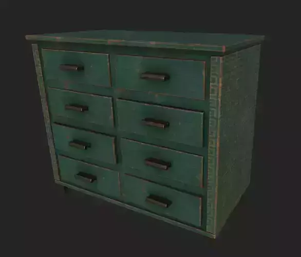 Chinese Cabinet 4K PBR GameReady