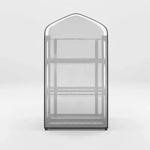 PVC Mini Greenhouse 3D Model Low-poly 3D model