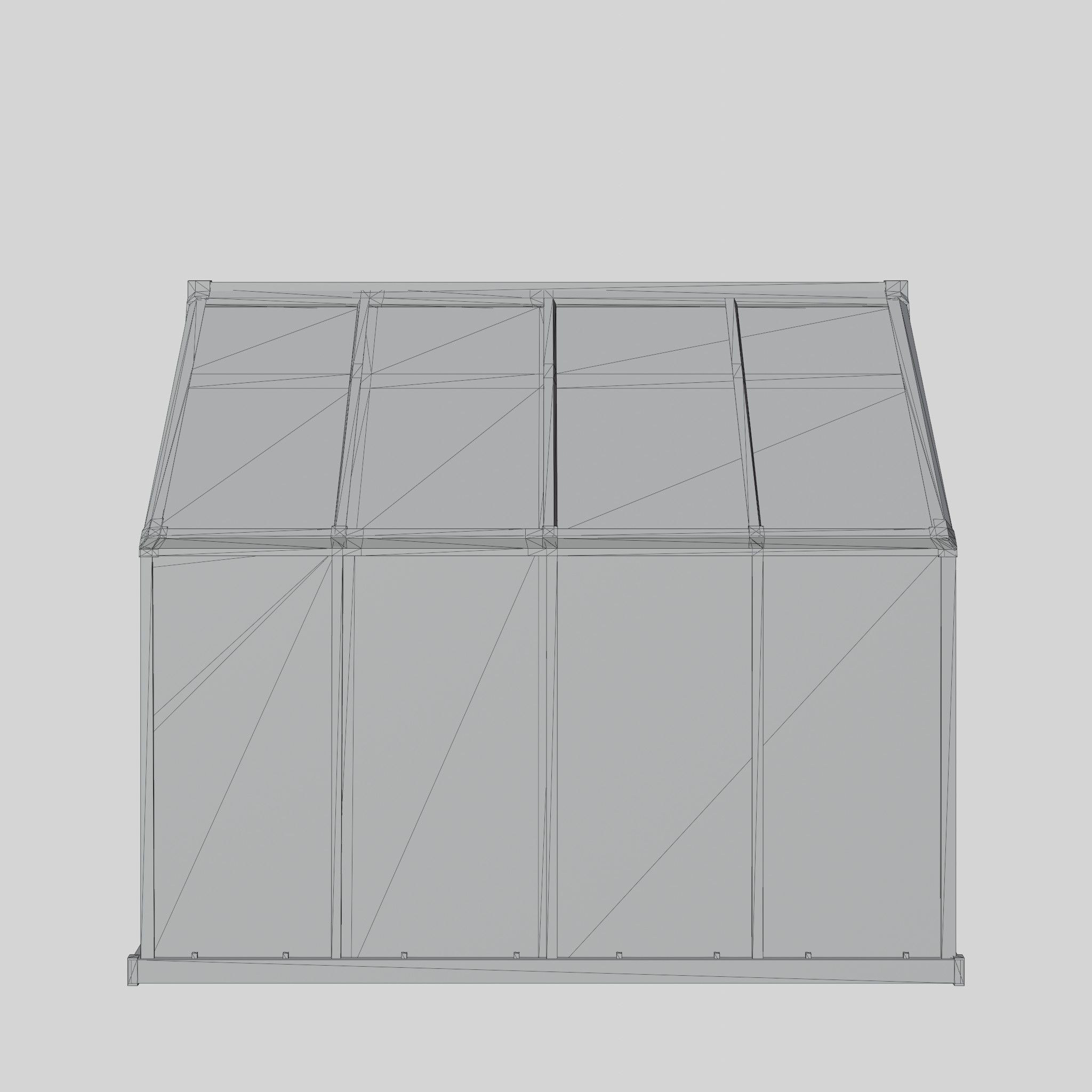 Mythos Greenhouse 3D Model Low-poly 3D model_8