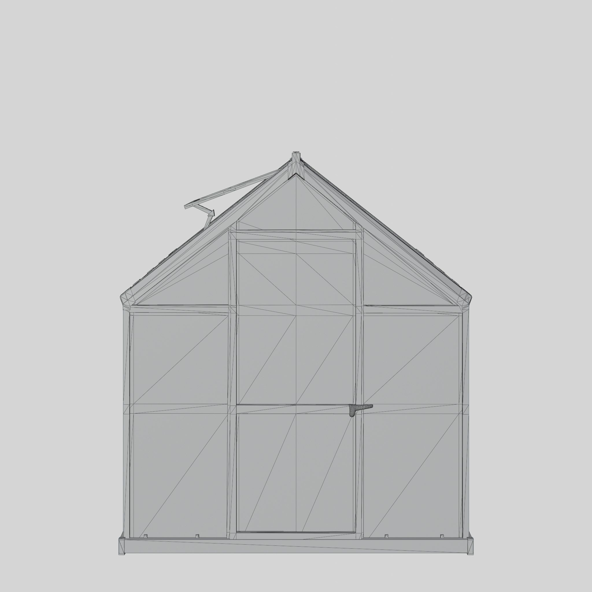 Mythos Greenhouse 3D Model Low-poly 3D model_9