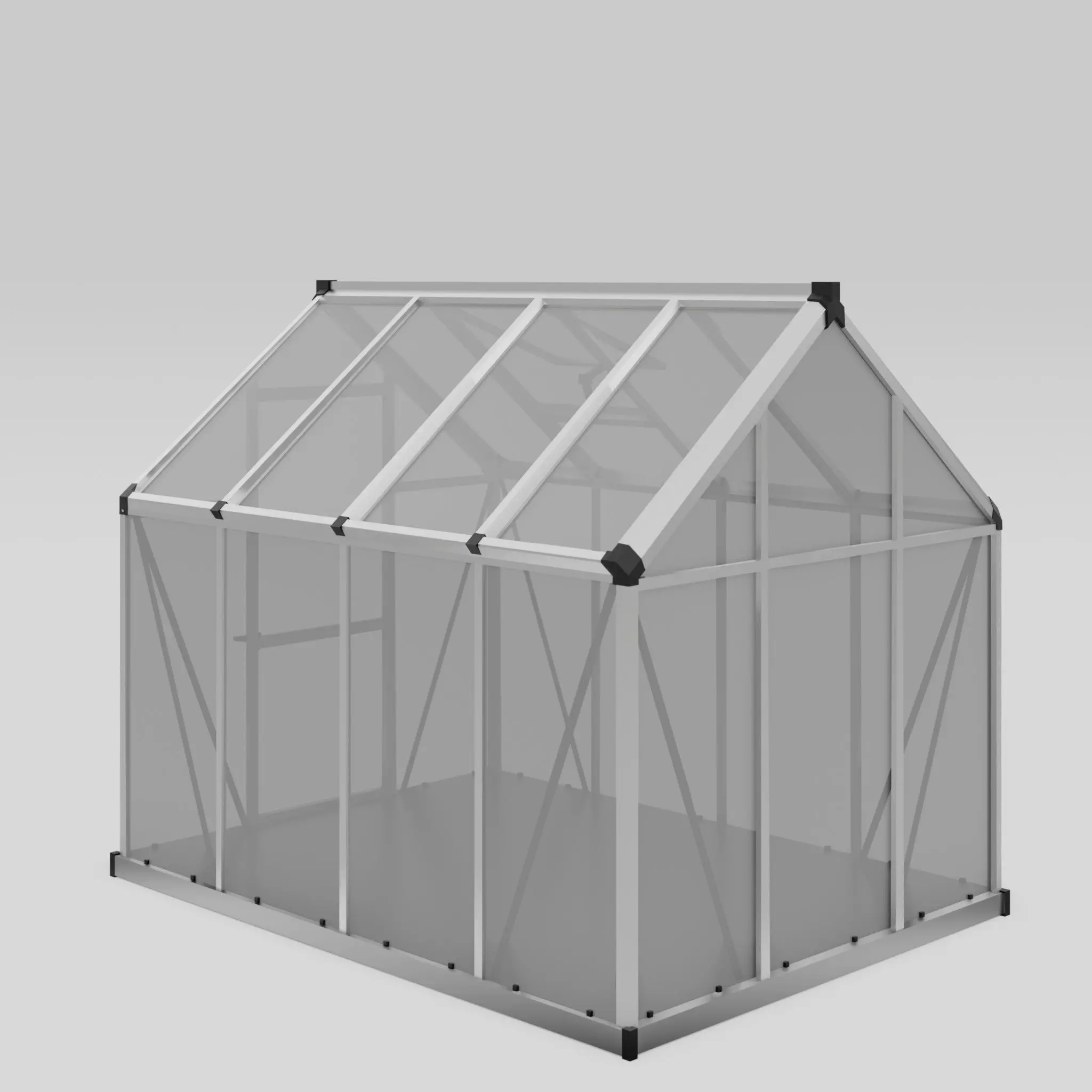 Mythos Greenhouse 3D Model Low-poly 3D model_0