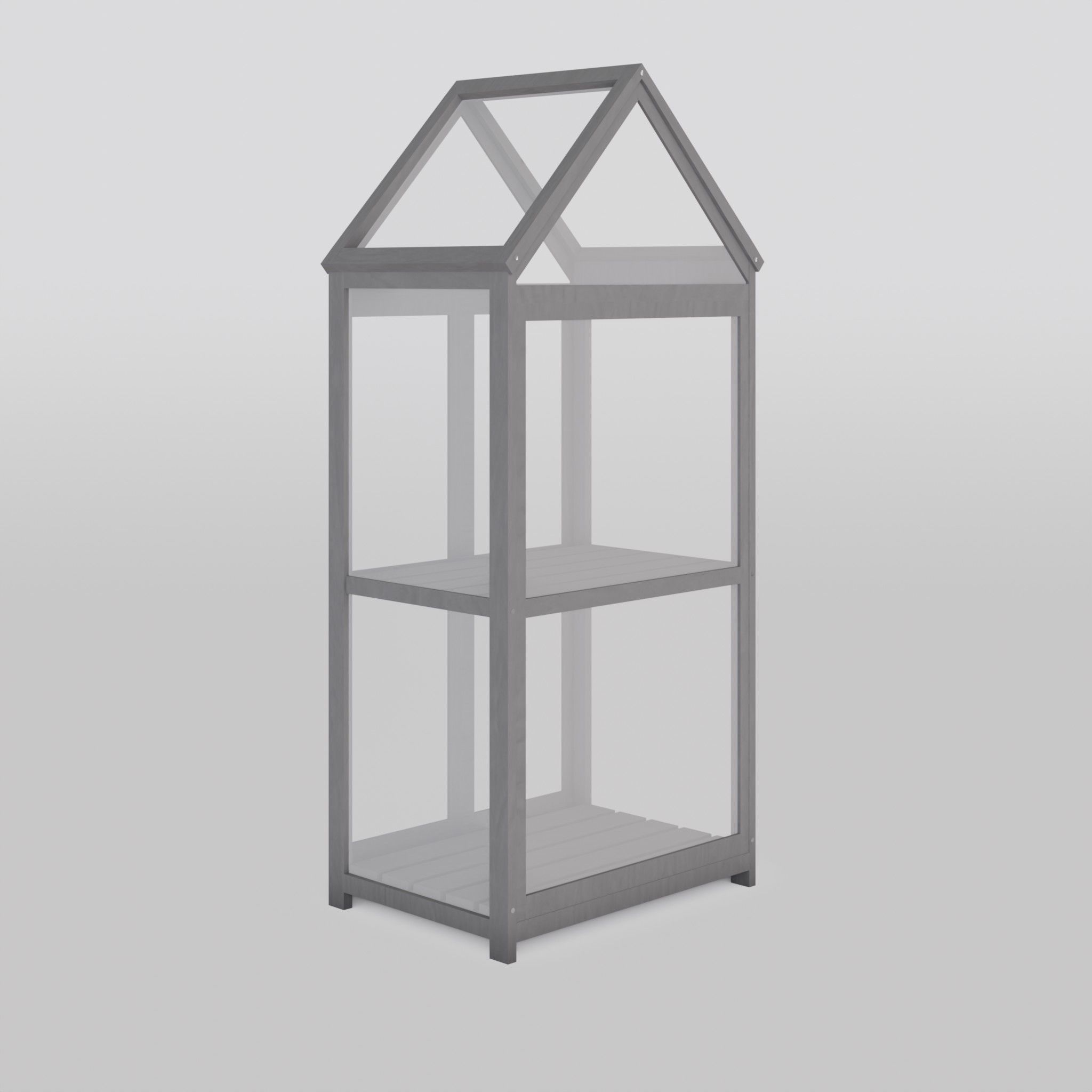 Amelia Balcony Greenhouse 3D Model Low-poly 3D model_1